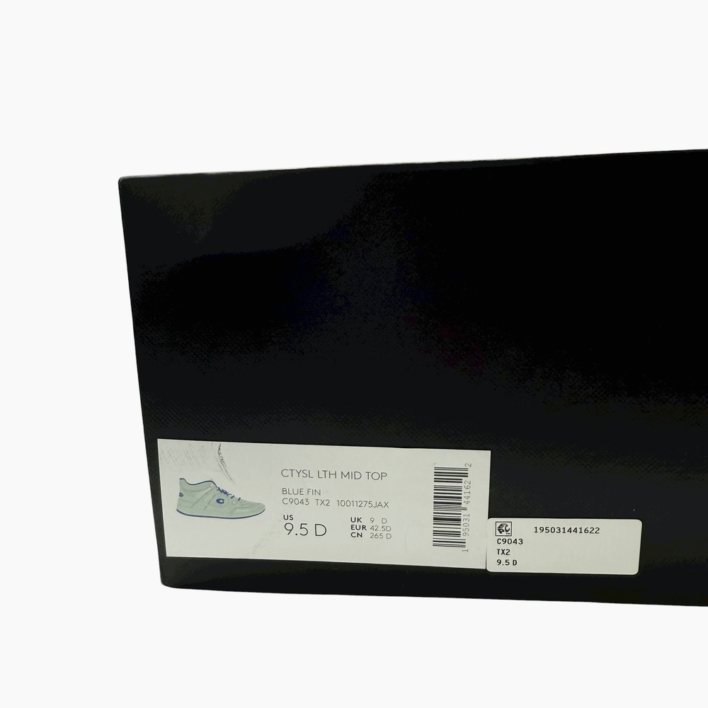 Coach Citysole Mid-Top sneaker in the "Blue Fin" Men's Size 9.5 - Picture 2 of 10